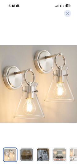 2 pack modern vanity light fixture