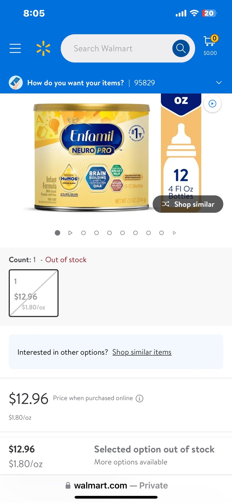 Enafamil Infant Neuro Pro Formula 