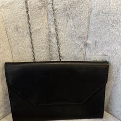 New Nordstrom Leather Clutch 