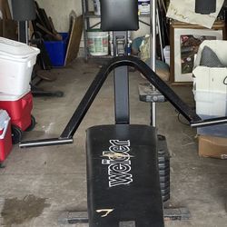 Gym exercise equipment weight bench and climber $100ea or best offer