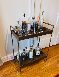 Metal Bar Cart