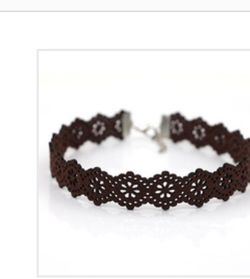brown choker