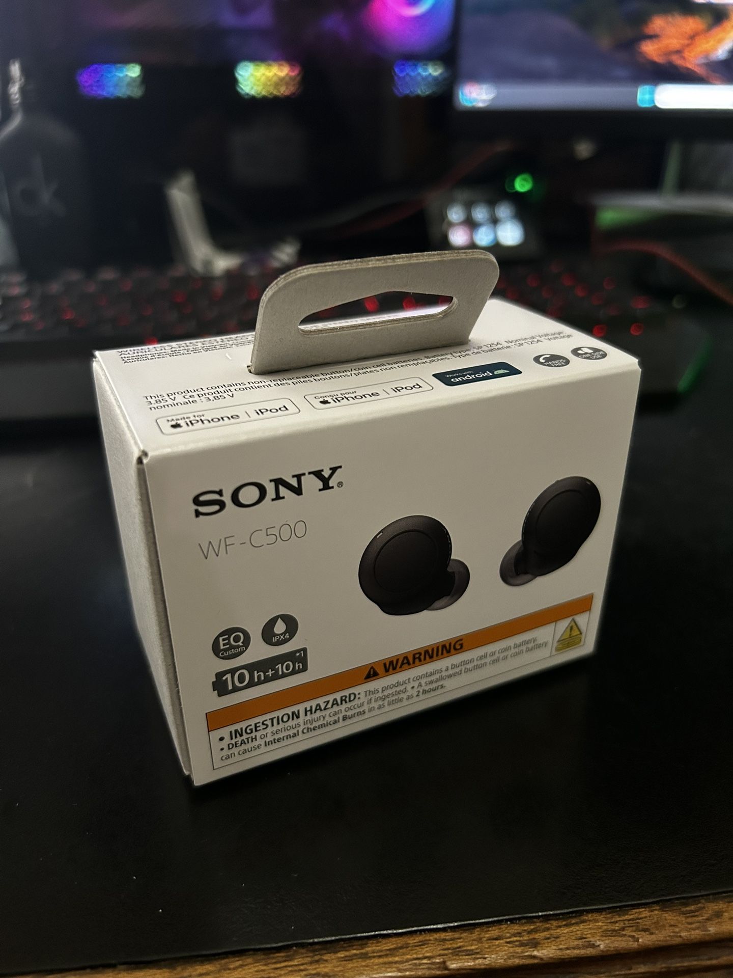 New Sony WF-C500 Wireless Stereo Headset