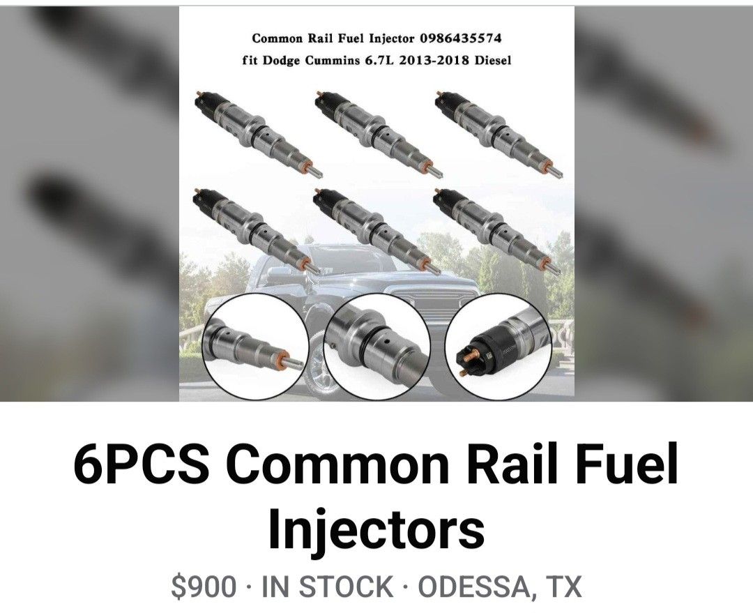 New Fuel Injectors 