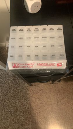 Medicine Pill Calendar 