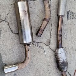 Miata Exhaust And steering Wheel