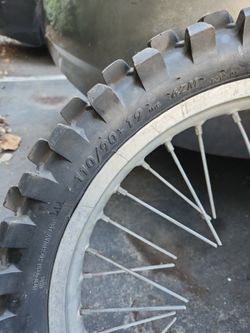 Motorcycle Tires  80 For Both Of Them 