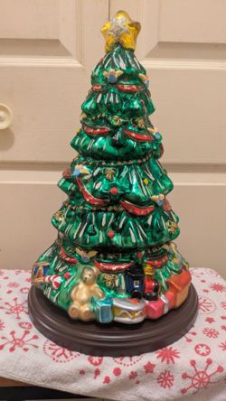 16" Thomas Pacconi Classic Mercury Glass Christmas Tree