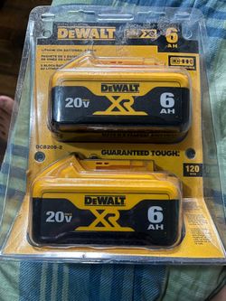De walt batteries