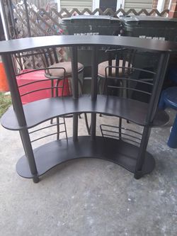 Bar With Two Chairs