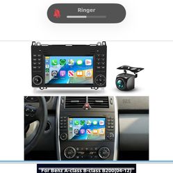 New 8core 6+128G for Mercedes Benz Sprinter 2006-2016 W169 W245 W639 W906 Vito Viano B200 Android 15 Car Stereo Wireless Carplay Android Auto,7“ for B