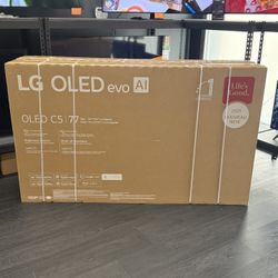 77 INCH LG OLED C5 SMART 4k TV AI THIN Q OLED TV SALE BRAND NEE 