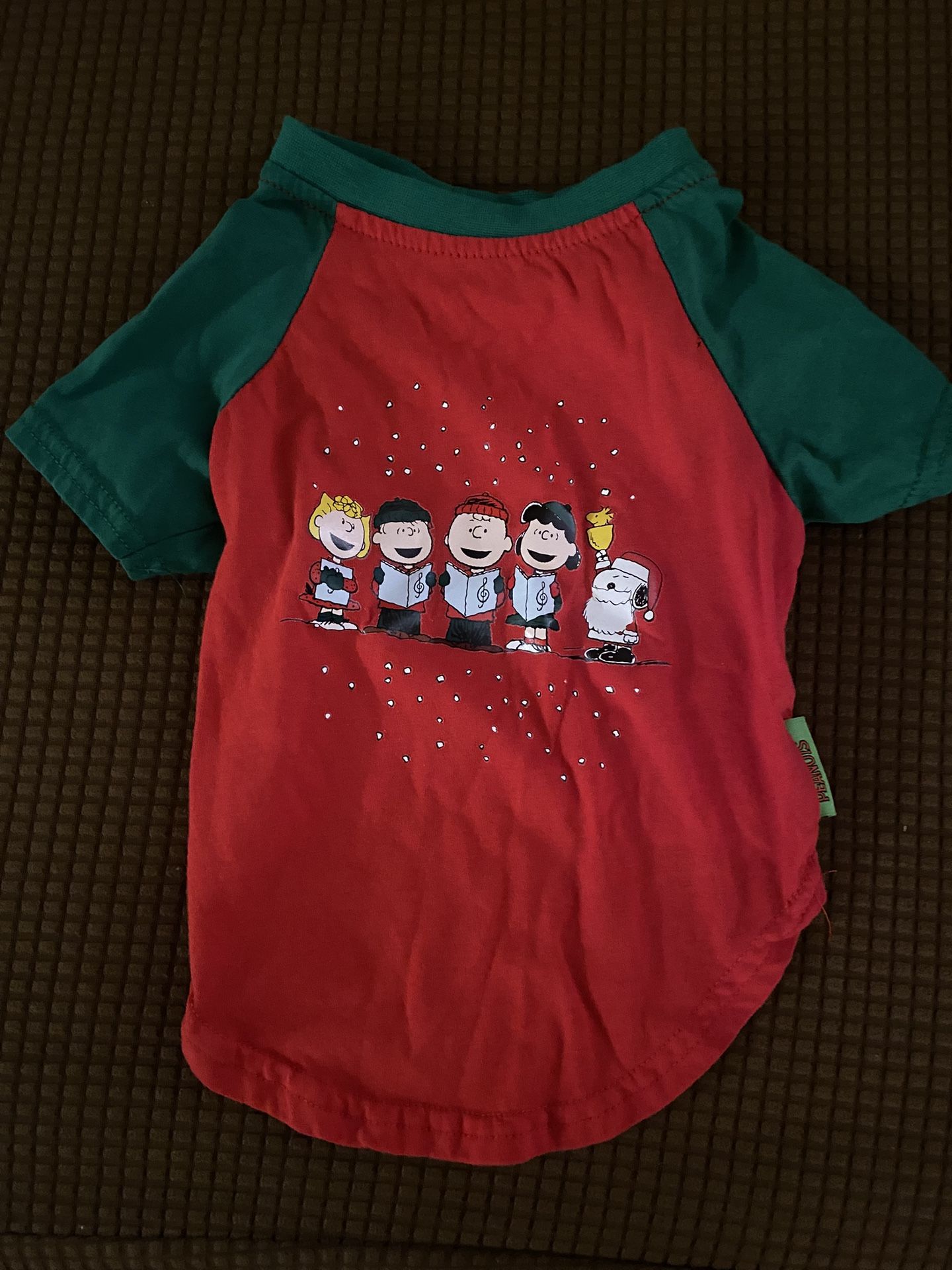 Peanuts Christmas Dog Shirt