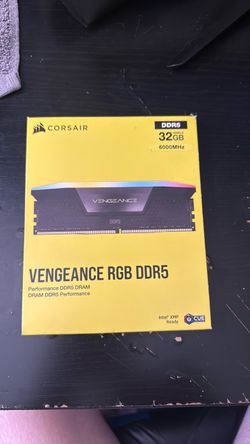 Corsair vengeance ddr5 32gb 6000MHZ