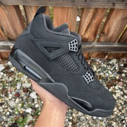 Jordan 4 Black Cat (Size 6Y, 6.5Y, 9.5, 10, 10.5, 11, 12)