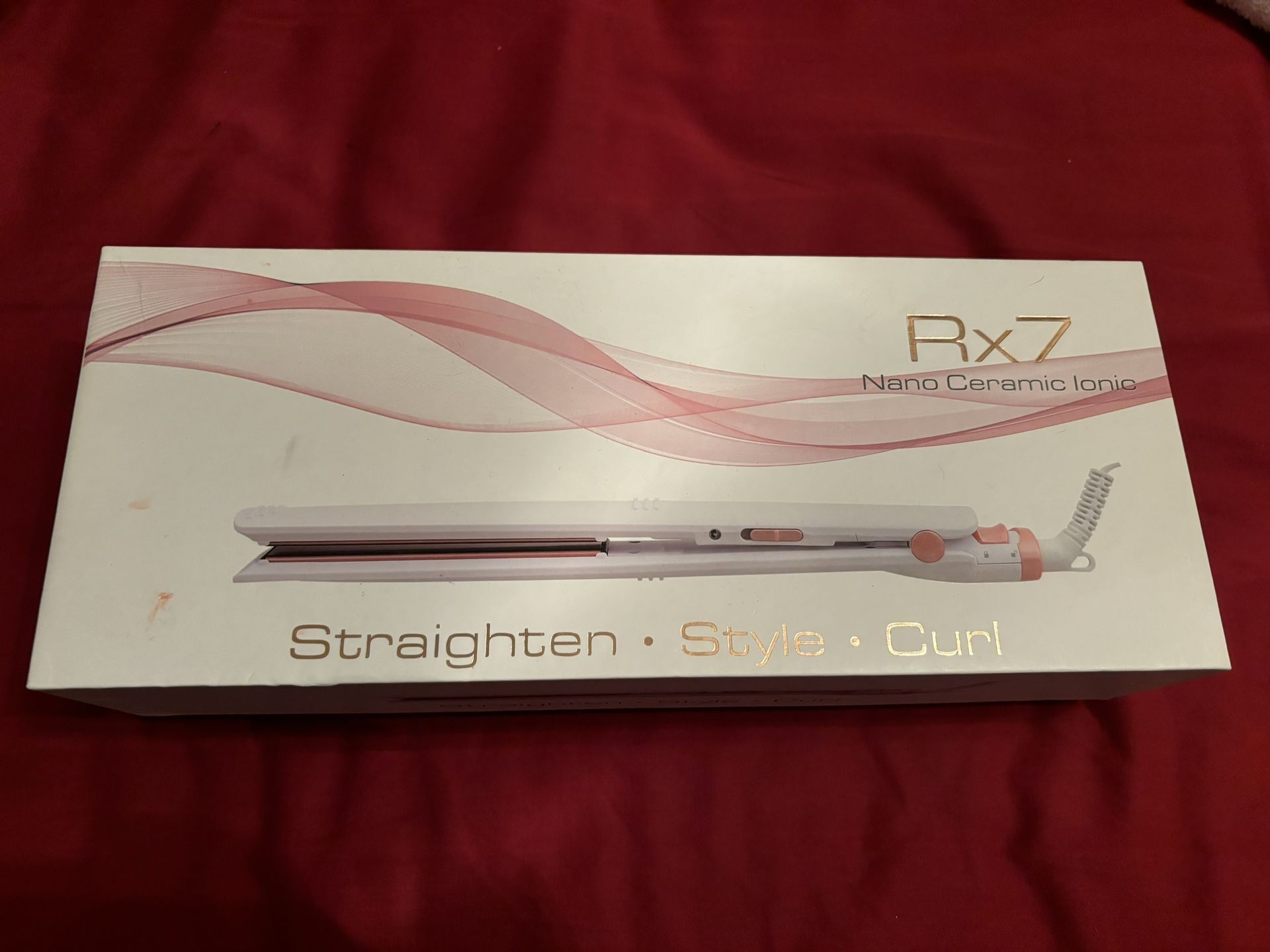 BRAND NEW RX7 Nano Ceramic Ionic White & Pink