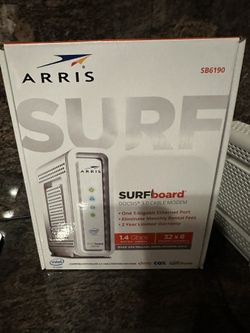 Arris SURFboard SB6190 DOCSIS 3.0 Cable Modem, Like New! 