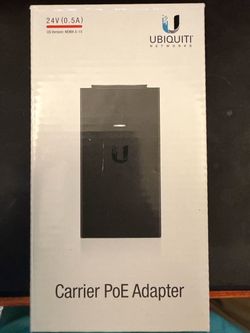 Ubiquiti- PoE injector (24v)