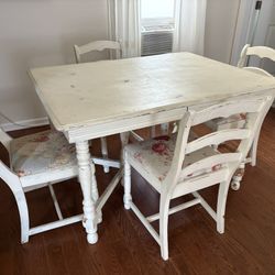 Vintage Table And Chairs