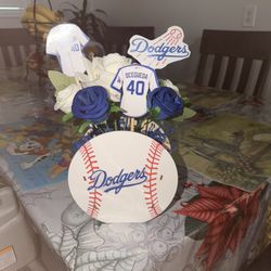 Dodger Centerpieces 