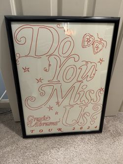 Gracie Abrams Do You Miss Us Your Poster