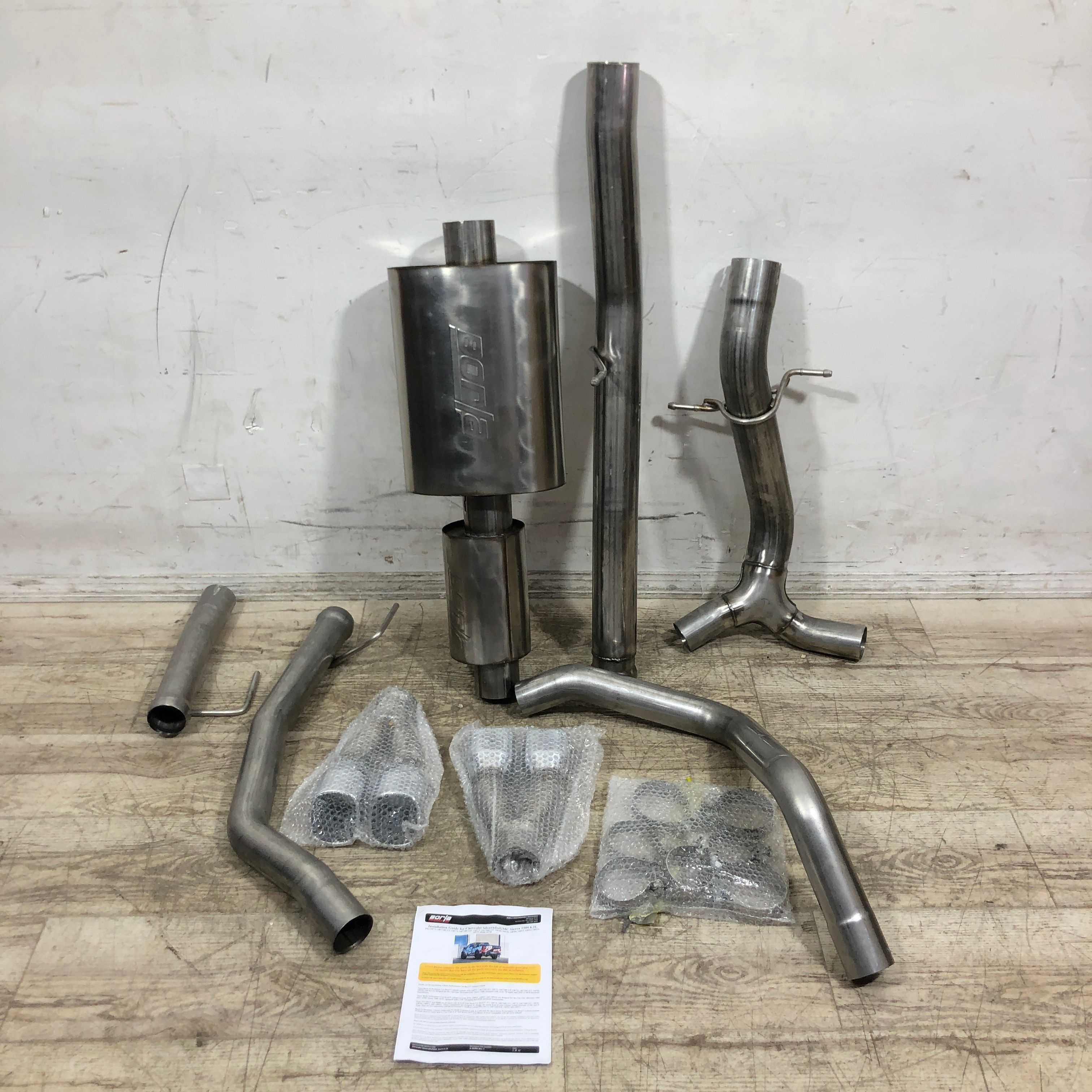 Borla S-Type Cat-Back Exhaust for 19-23 Silverado Sierra 1500 6.2L V8