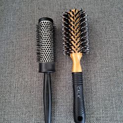 Round Hair Brushes - 2 Quality Brands - Both For $20