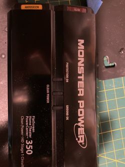 Flat screen home theater surge protector plus accessory model 350 plus monster power plug