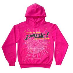 Pink Hoodie/sp5der Hoodie