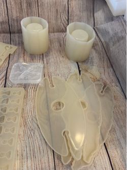 Silicone molds for crafting