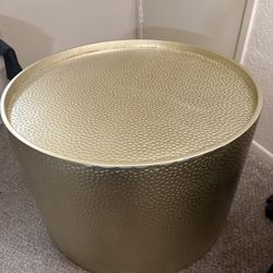 Gold Coffe Table 