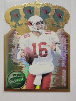 1999 Pacific Jake Plummer Die-Cut Football Card