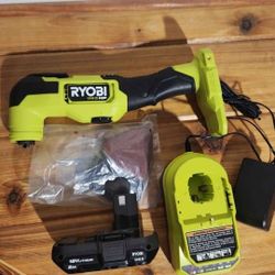 Ryobi 18V 'HP' multi-tool, battery, charger
