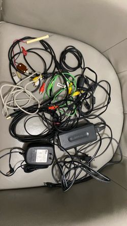 Wires to various equipment,power cord
