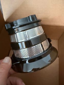 Kuvings Smoothie Strainer Attachment – New/Open Box – Black Stainless