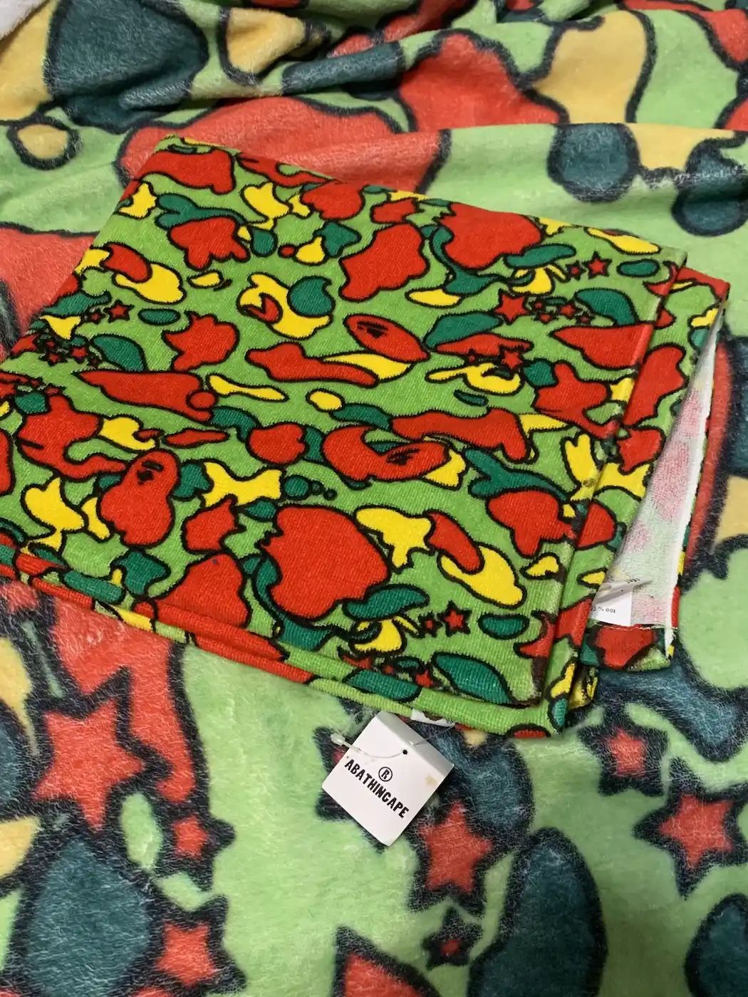 Bape Psyche Camo Towel RARE OG BAPE NIGO ERA Bbc Billionaire Boys Club Bape Shark Hoodie Supreme Box Logo Stussy Diamond Supply Co The Hundreds for Sale in Los Angeles CA
