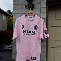 Pink Camo Miami Bape Tee