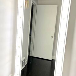 Hollywood Full Length Mirror with Lights