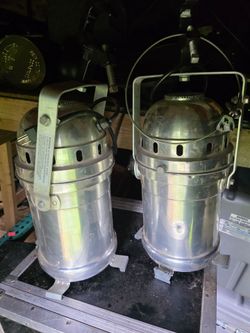 2 LOT American DJ 64 Combo PAR64 120V 500W Stage Light Can  Lamp