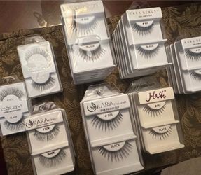 100% Human Hair False Eyelashes