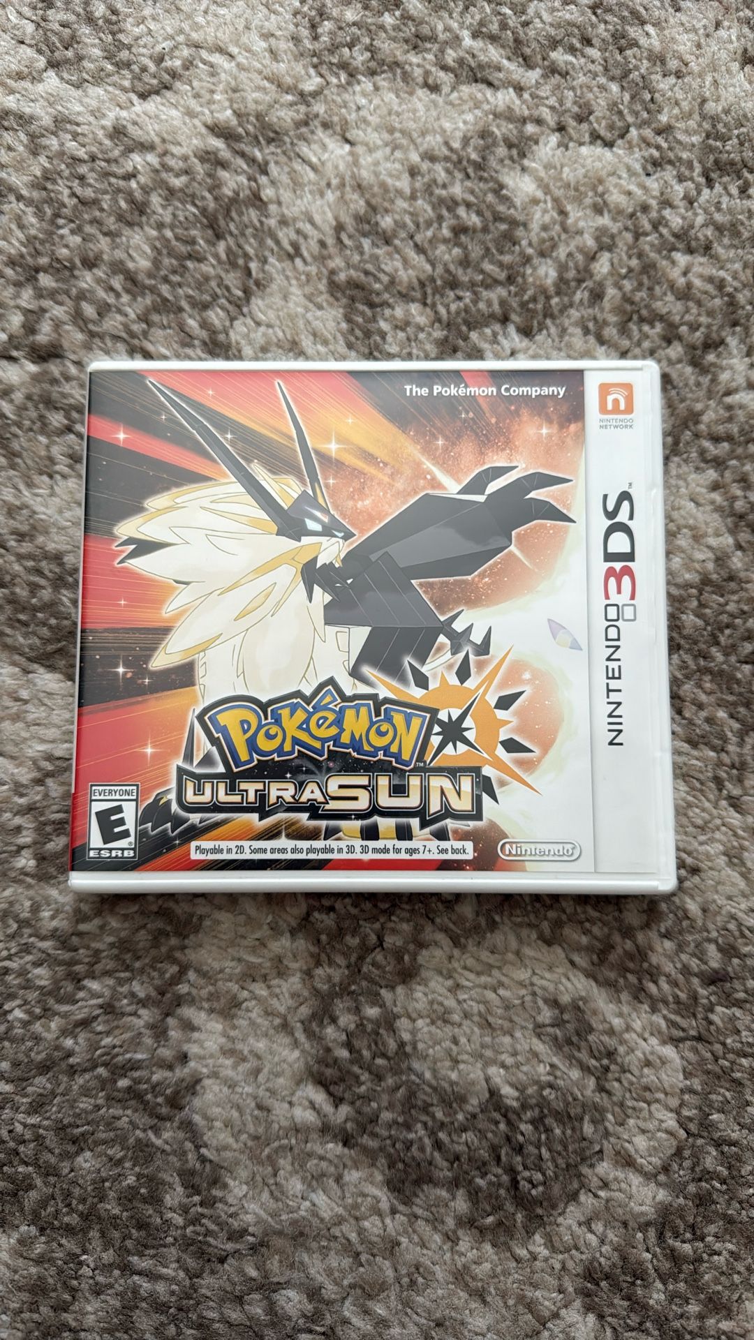 Pokemon Ultra Sun For Nintendo 3ds