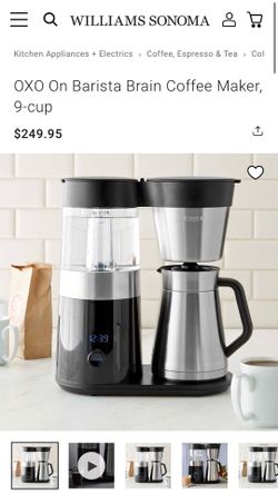OXO On Barista Brain Coffee Maker, 9-cup