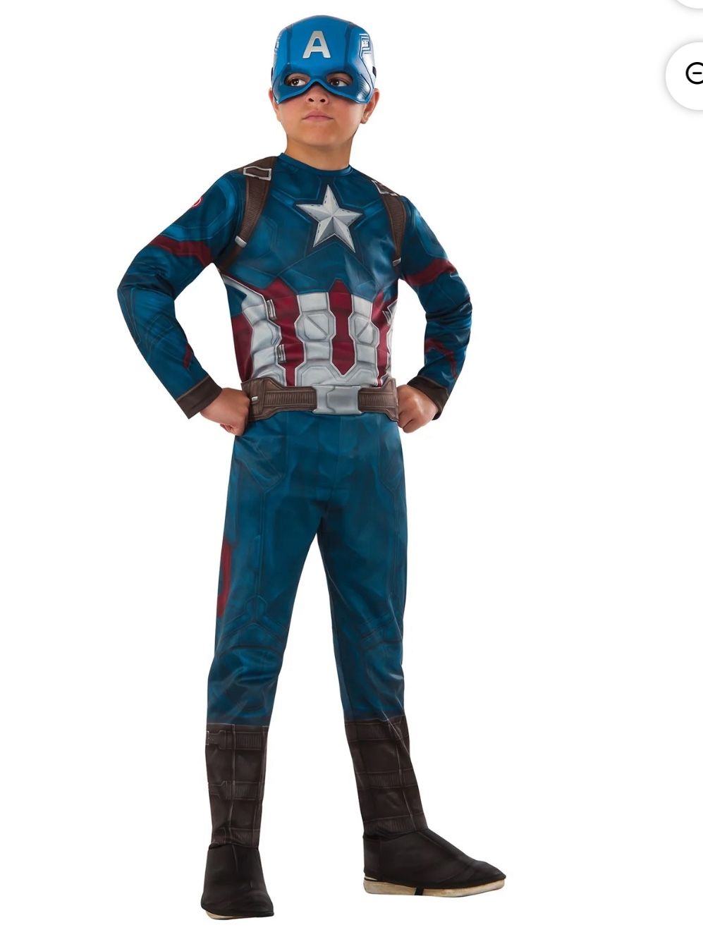 Captain America Costume for Boys - Captain America Civil War
