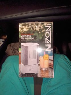 Wireless speaker fan