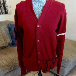 Vintage Modesto High School Cardigan Sweater