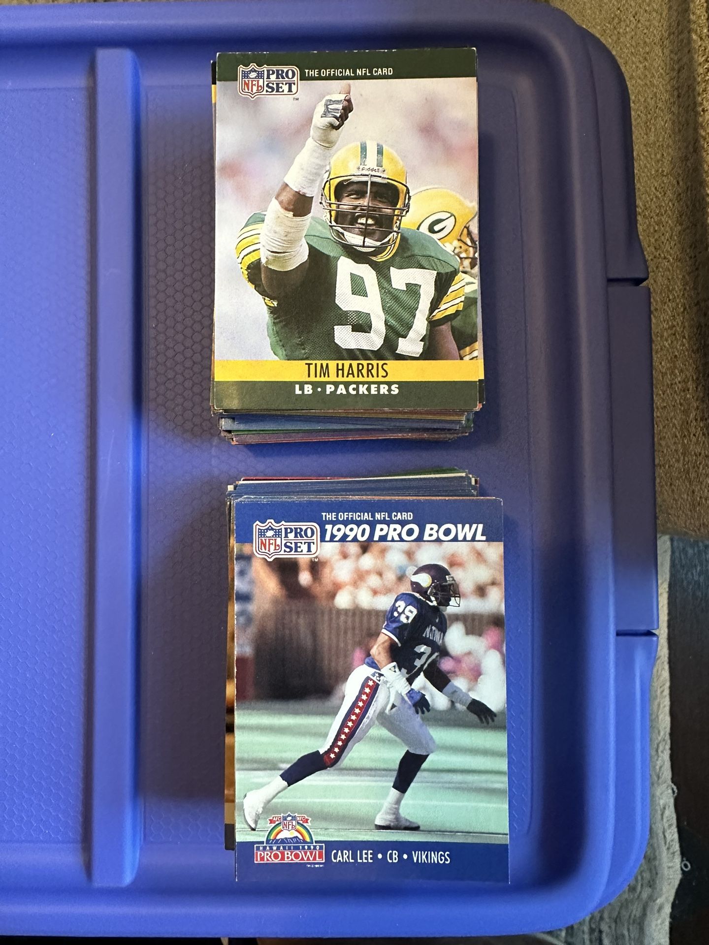 1990 Pro Set Football Cards