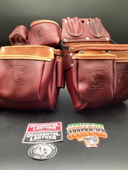 OCCIDENTAL LEATHER BIG OXY SET(POUCHES ONLY) ** (FINANCIAMOS/ WE FINANCE)**