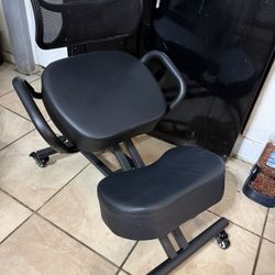 Ergonomic Height Adjustable Breathable Kneeling Chair Back