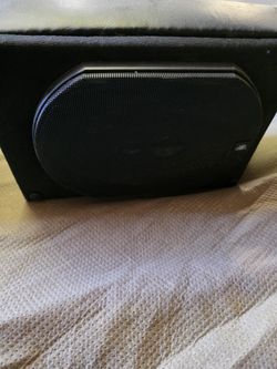 JBL AUTO SPEAKERS COVERED BLACK LEATHER
