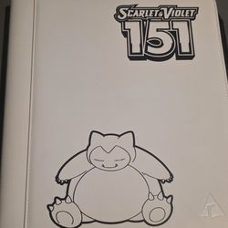 151. 9 - Pocket Top Loader Trading Card Binder